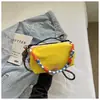 Bolso pequeño de nicho estilo coreano transfronterizo para mujer, bolso nuevo simple y ligero con bloques de color, bolso de hombro y cruzado