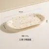 Plato de Cena Creativo Estilo Ins para Uso en Casa, Plato de Postre para el Té de la Tarde, Plato de Desayuno, Plato de Cerámica para Snacks, Bol para Sopa