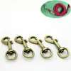 Fivela de Cão em Liga de Zinco Acessórios de Ferragens para Bagagem Mosquetão Giratório para Guia de Animal de Estimação 16mm Chaveiro com Mola