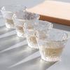 Nueva Copa de Té Pequeña de Vidrio Doméstica Estilo Japonés Copa de Equidad Tazón Sancai Resistente al Calor Juego de Té Kung Fu Copa