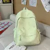 Mochila Escolar Grande de Desenho Animado Borboleta Colorida Nova e Fofa para Alunos do Ensino Fundamental II e Ensino Médio, Mochila Escolar