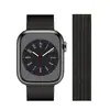 Adequado para Pulseira Apple Watch Milanese iWatch Aço Inoxidável Pulseira Magnética Pulseira de Relógio 22mm
