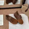 Zapatos Birkenstock de suela gruesa para mujer 2026 nuevo otoño retro completamente cerrados Birkenstock zapatos sencillos versátiles cómodos mocasines casuales