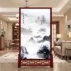 Nueva Pantalla Divisoria de Estilo Chino para Sala de Estar y Dormitorio, Pantalla Divisoria para el Hogar para Bloquear la Vista de la Sala de Estar y la Entrada, Pantalla Móvil