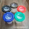 Taza de lavado de plástico de 10 colores transfronteriza para niños, taza de lavado para pintura artística, taza de paleta para graffiti DIY para principiantes