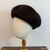 Boina Estilo Japonés Retro de Alta Gama Lana Sombrero de Artista Francés Elegante Simple Versátil Sombrero para Mujer Otoño Invierno