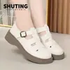 Nuevas Sandalias Romanas de Verano 2026 para Mujer, Punta Cerrada, Suela Gruesa Hueca, Zapatos Tejidos de Jaula de Cerdo, Versátiles con Faldas