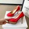 Zapatos de tacón alto estilo francés para mujer con tacones finos, plataforma, nuevo modelo de primavera 2026, delicados y adecuados para combinar con faldas, zapatos Mary Jane de un solo color
