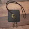 Novo Produto Transfronteiriço: Colar Gravata Bolo Águia Ascendente Turquesa para Homens, Colar Gravata Bolo Cowboy do Velho Oeste Americano