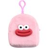 Monedero de peluche, lindo mini bolso pequeño con auriculares para estudiantes, monedero portátil, monedero pequeño.