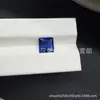 Piedra Suelta Cabujón Cuadrado de Espinela Azul, Piedra Suelta Cabujón Corte Princesa Azul Claro, Resistente al Calor, Adecuado para Montaje en Cera