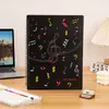 Nuevo Modelo Nuevo Diseño Carpeta para Partituras A4 Papel Cartulina de Tres Lados No Reflectante Escribible Banda para Partituras Álbum de Almacenamiento para Orquesta