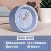 Reloj despertador Deli LE300-WH para dormitorio de estudiantes, reloj de noche, alarma, despertador, artefacto, puntero, silencio, tiempo de caminata