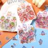 Pegatinas de papel Ask Hehe, bolsas de papel, serie Happy Fat House, manuales, diarios, pegatinas decorativas de dibujos animados para bricolaje, 40 4