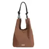 Bolso de Axila de Moda, Bolso de Hombro Casual Retro de Invierno Nuevo Estilo para Mujer, Estilo Coreano Marrón