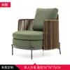 Sofá de exterior, juego de sillas de ratán de ocio estilo hotel, sillas de balcón, muebles de sala modelo, sofá de ratán para patio, muebles de jardín