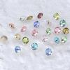 Dongzhou Crystal Diamantes de Imitación Redondos con Base Plana de 12-14 mm Accesorios para Joyería DIY Collar Pulsera Diamantes de Imitación de Vidrio Diamantes de Imitación Super Brillantes