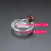 Taza de justicia de vidrio resistente al calor estilo japonés con asa lateral, dispensador de té con filtro, juego de té Kung Fu, mar de té, olla de gran capacidad con asa, patrón de martillo