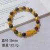 Sha Jin pulseira dominadora de pedra olho de tigre da fortuna, pulseira corajosa, loja de ouro com contas de transferência, pulseira corajosa, atacado ao vivo