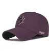 Boné de Baseball Original da Marca Outono e Inverno com Tampa Rígida Bordado Tridimensional de Letras Versátil Simples Versão Coreana Boné Bico de Pato Emagrecimento Facial