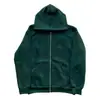 Sudadera de Color Sólido Transfronteriza Suministro Sudadera con Cremallera para Hombre y Mujer Cárdigan Liso Sudadera con Cremallera Stock Disponible