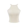 Verano 2025 Europeo y Americano Sexy Chica Caliente Sexy Autoportante Almohadilla para el Pecho Cuello Halter Camisola de una Pieza para Mujer Espalda Hermosa Ropa Exterior Ajustada
