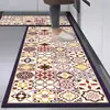 Tapetes de Piso para Cozinha de Lama Diatomácea de Comércio Exterior Transfronteiriço, Antiderrapantes, à Prova de Óleo, Absorventes de Água, Capachos Resistentes a Manchas de Porta, Tapetes à Prova d'Água Sem Lavagem