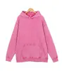 Venta al por mayor de sudaderas con capucha casual holgadas teñidas con cera de copo de nieve de peso pesado para hombre y mujer desde la fábrica de origen