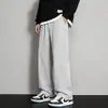 Pantalones casuales de corte slim y caída, estilo europeo y americano, personalizados para hombres y mujeres, pantalones rectos elásticos, holgados y versátiles para otoño
