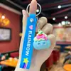 Nuevo Postre Creativo Pastel Pequeño Cabeza de Calabaza Llavero Accesorios Colgante para Bolso de Pareja Muñeco Adorno Pequeño Venta al por Mayor