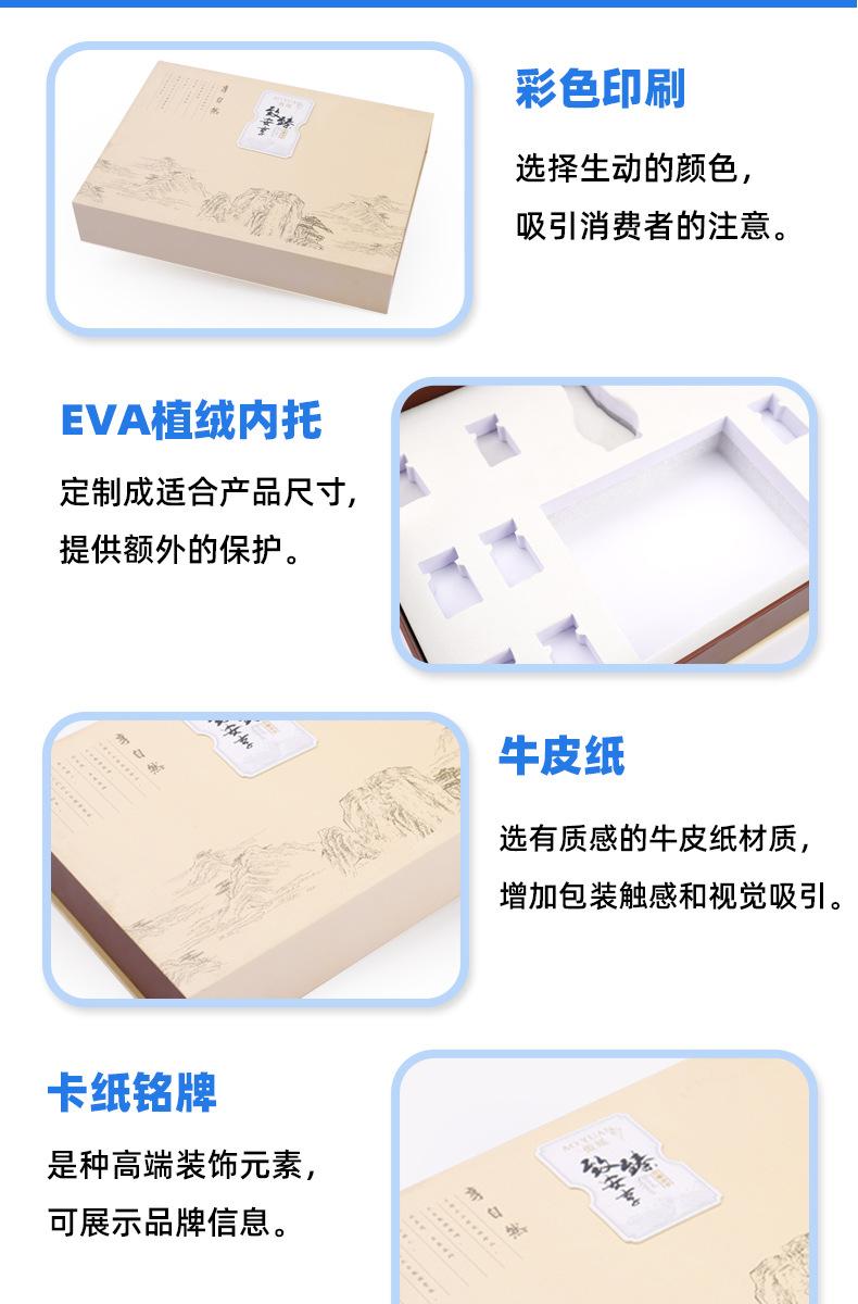 骨胶原蛋白肽  翻盖礼盒空盒