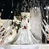 Cañón de confeti de pétalos de flor y plumas, capacidad extragrande, pistola de confeti de boda de mano, tubo de confeti, lluvia de pétalos de flor, cañón de confeti de boda