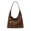 Mochila Retro de Alta Gama para Viajes Diarios Bolsa para Viajeros para Mujer 2026 Nueva Bolsa Tote Simple Versátil Bolso de Hombro Cruzado