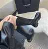 Botas largas de mujer con corte en V, nuevo estilo otoño/invierno 2026, forradas de felpa, de caña alta, a media pantorrilla, botas de ciclismo para mujeres menudas