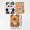 Día del Niño Oso de Dibujos Animados Lindo Joyería Bolsas de Almacenamiento para Artículos Pequeños Bolsas de Embalaje Autosellables para Snacks Infantiles Suave y Adorable