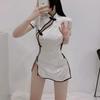 1148 Ropa Interior Divertida Emocional Cheongsam Pecho Pequeño Bolso de Amor Falda de Cadera Tono Sexy Femenino