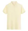 Camiseta de Trabajo Resistente de Talla Grande con Estampado de Logo, Ropa de Trabajo para Grupos Transfronterizos, Camisa Polo de Manga Corta con Cuello