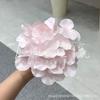 Flores Artificiais, Hortênsia de 5 Cabeças, 27 Pétalas, Decoração de Salão de Casamento, Flores Artificiais, Flores Base para Arranjo de Chão de Casamento, Buquê de Hortênsia de 5 Cabeças