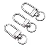 Llavero de hebilla giratoria para puerta de aleación de zinc en dorado y plateado, piezas de accesorio, gancho universal para bolsa de 33 mm, venta al por mayor