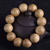 Pulseira de Contas de Madeira Perfumada de Leite da Papua para Jogar Pulseira de Corda de Madeira com Incenso de Leite Contas de Rosário de Material Antigo para Homens e Mulheres Pulseira de Madeira Natural Perfumada
