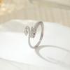 Anillo de cola de dragón de plata S925 con diseño de árbol de Banyan, Reiki, año de vida auspicioso avanzado, anillo de dragón y fénix, anillo de pareja, nuevo