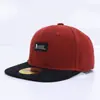 Gorra Plana de Estilo Casual Americano para Niños Hip-Hop, Gorra de Sol para Exportación Primavera/Verano 2026, Gorra de Béisbol Simple para Bebé con Logo Cuadrado
