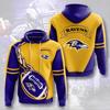 2021 transfronterizo Amazon nuevo chaleco con capucha para hombre con impresión digital 3D NFL para primavera y otoño ropa casual para hombre