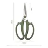 Tijeras Florales de Acero Inoxidable, Tijeras Domésticas para Flores, Herramientas de Poda de Ramas de Flores