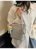 Bolsas de Ombro Tendência Transfronteiriças para Mulheres Este Ano, Novas Bolsas Versáteis Casuais de Axila 2026, Bolsas Saco Transversais Estampadas