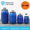 Si Dun 30 ~ 200kg Barril de Flange Boca Grande Química Espessa Hoop Barrel Round Iron Hoop Selado Iron Hoop Plastic Barrel