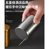Venta al por mayor de palillos de dientes de acero inoxidable con cilindro impreso, caja para palillos de dientes, frasco, barril, taza, creativo, nórdico, para hogar, restaurante, hotel, de lujo