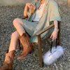 Ropa de Viaje para Pastizales de Xinjiang Sichuan Botas para Mujer 2025 Nuevas Versátiles Botas Vaqueras Western Botas de Jinete Retro