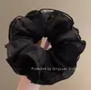 Goma de Pelo Plisada Extra Grande Multicapa para Mujer, Nuevo Estilo 2025 para Moño, Accesorio para el Cabello de Alta Gama
