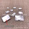 Directo de fábrica Taiwán acrílico malla cuadrada fondo plano sin agujero taladro ropa zapatos bolsa DIY funda de teléfono taladro